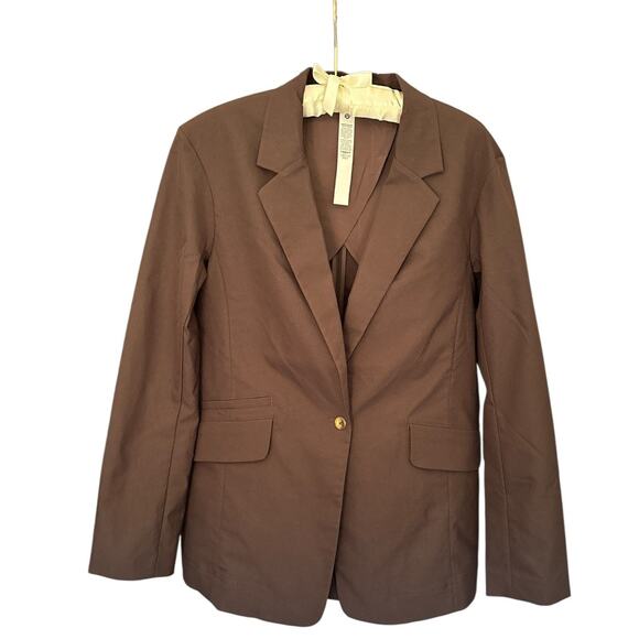 Lululemon Relaxed Fit Twill Blazer Women’s Size S Black Casual Office Stretch - Picture 1 of 5
